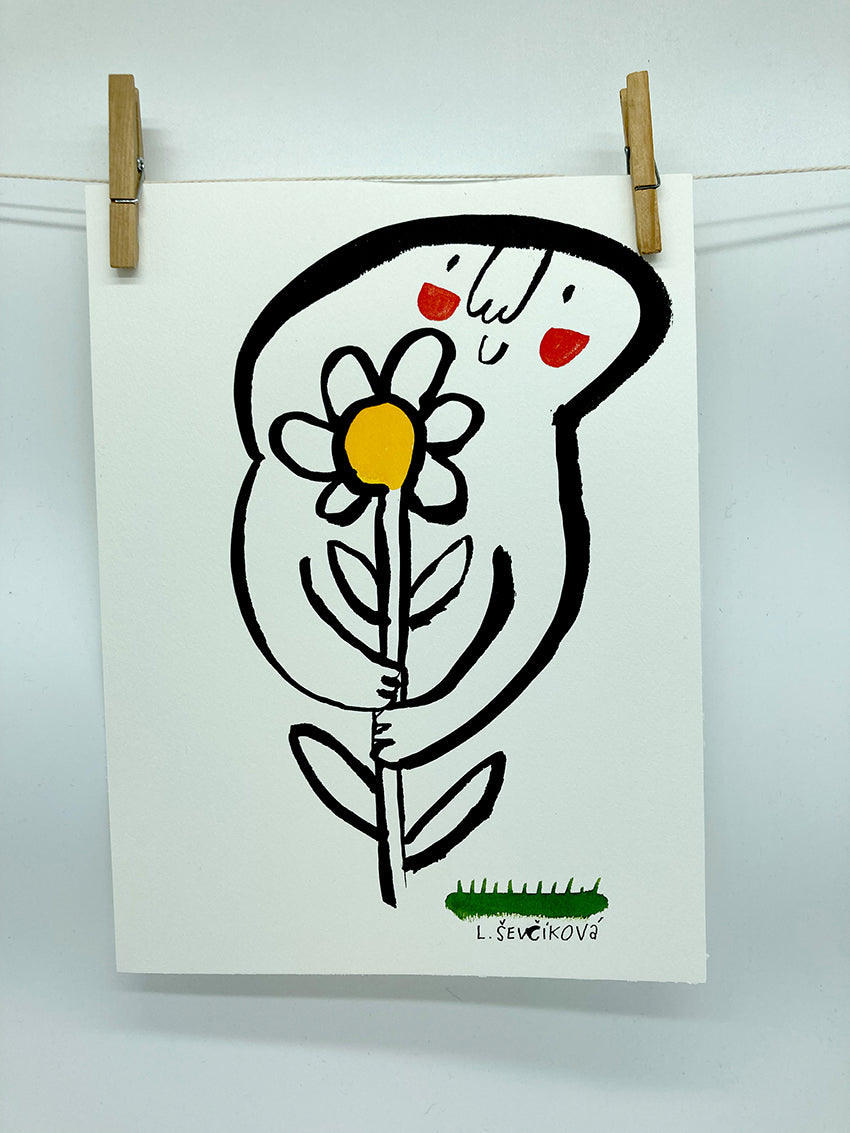 Goldene Blume