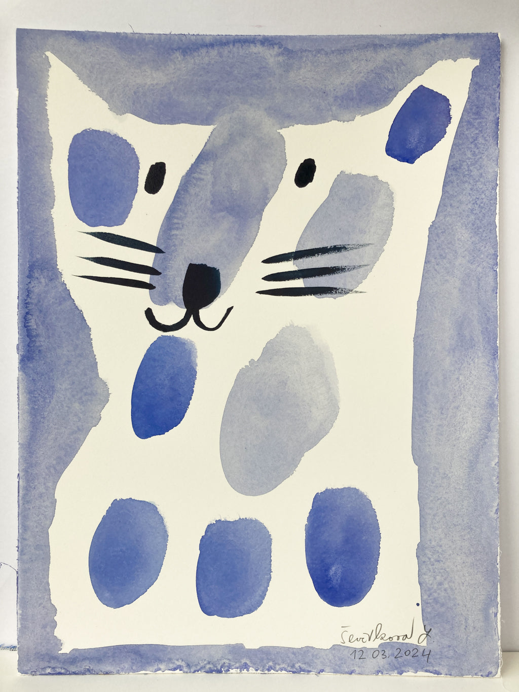 Oskar Blau, der kleine Kater
