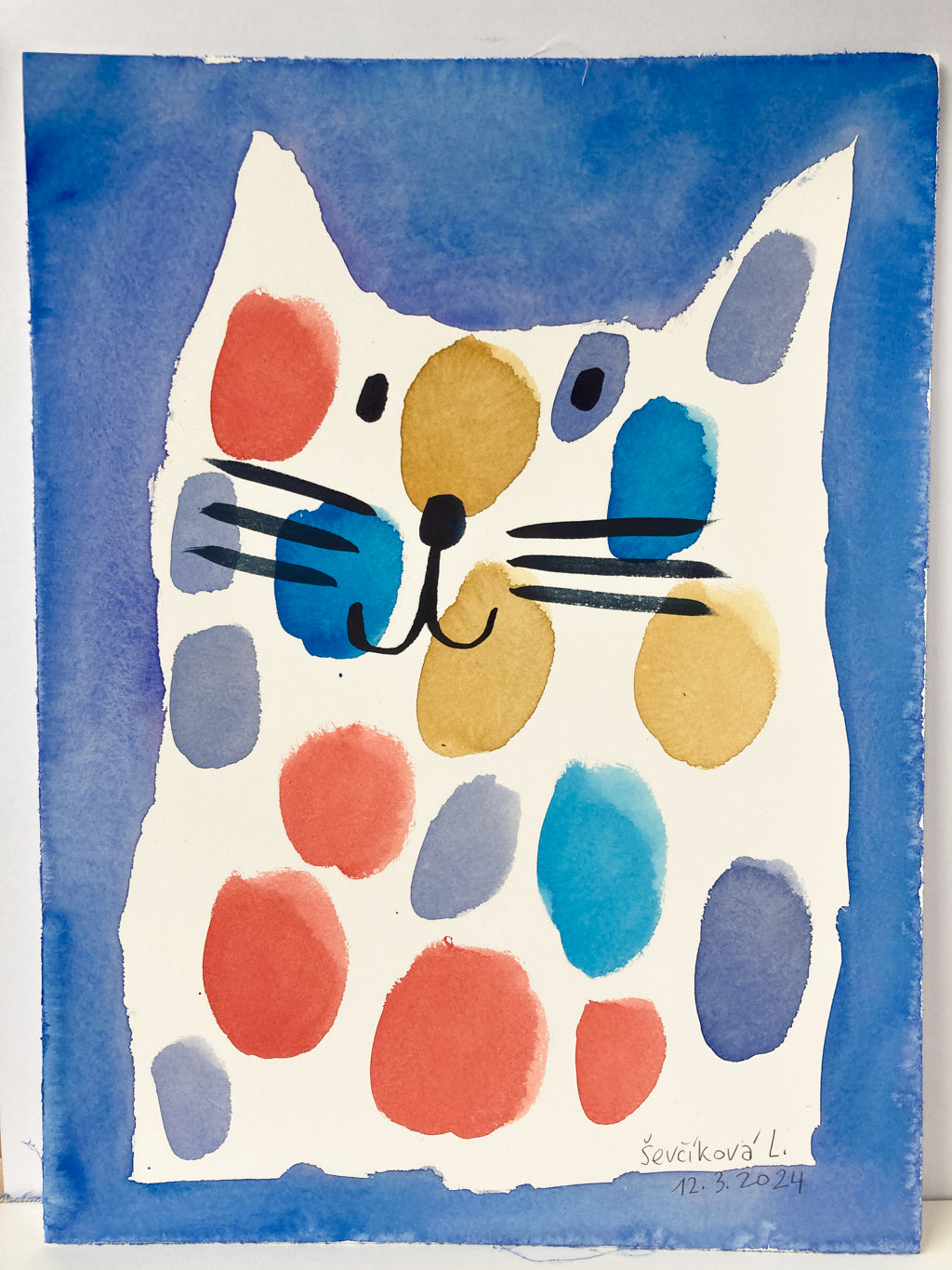 Mia Punkt, die kleine Katze