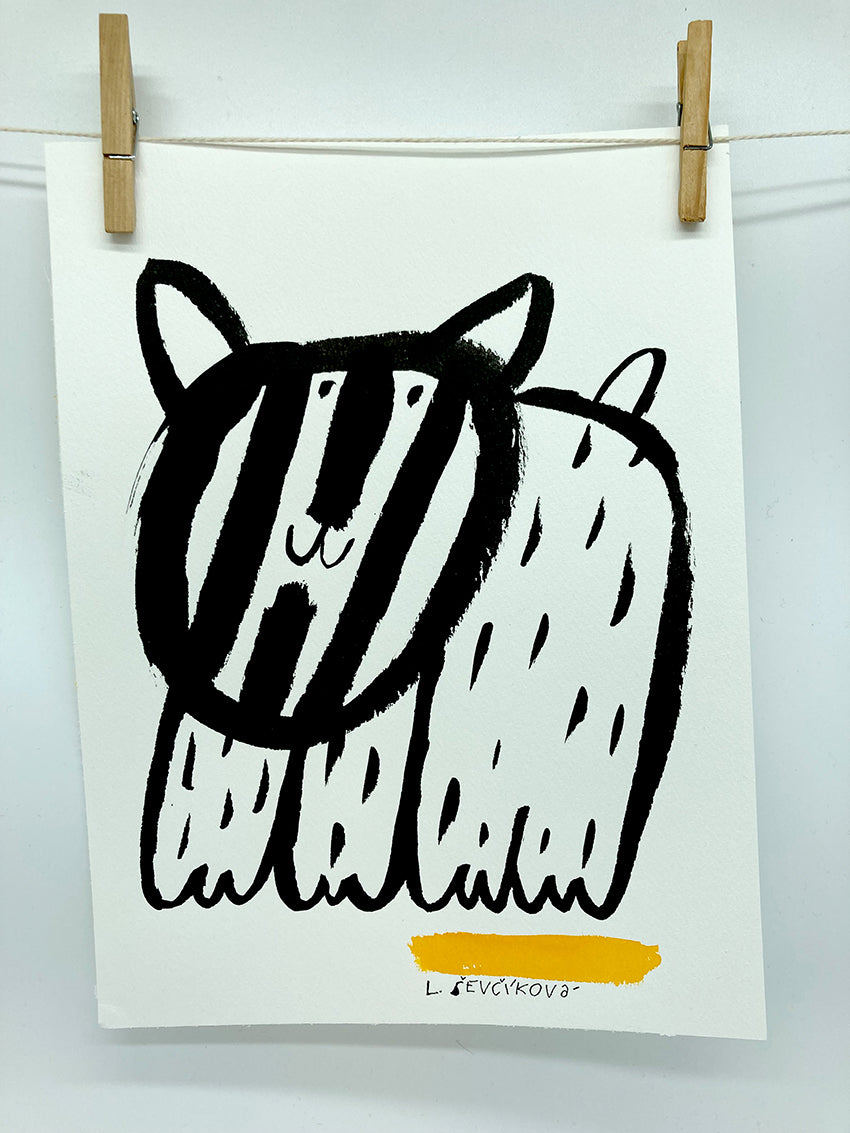 Verspielter Tiger